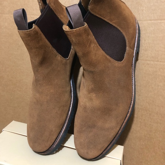 Nice Jcrew Suede boots -Size 12.1/2 . - Picture 2 of 6